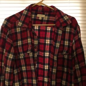 Flannel longsleeved shirt